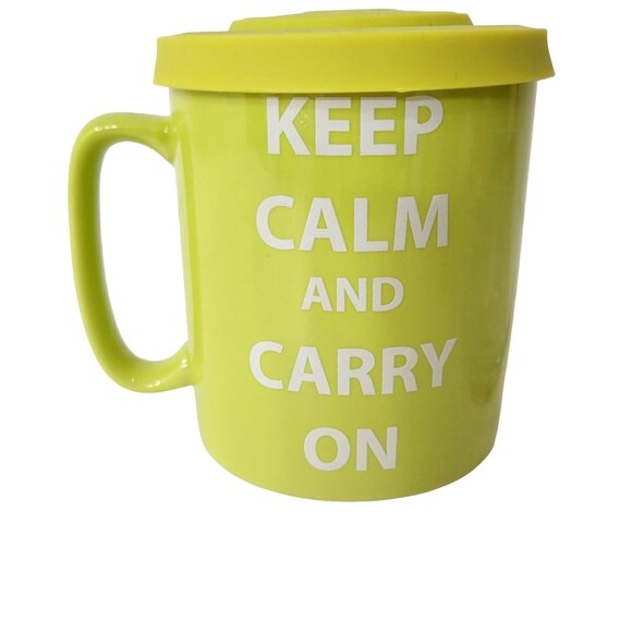 Glenlivet Whisky Glass in Keep Calm and Carry On Mug - Picture 2 of 6